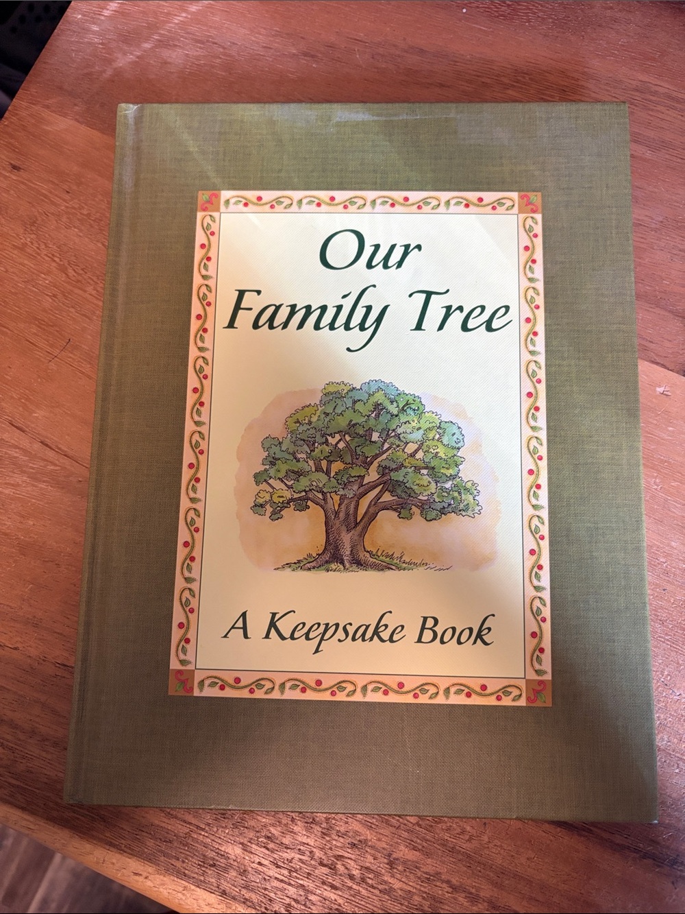 Our Family Tree Keepsake Book